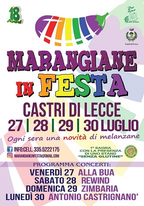 locandina marangiane in festa