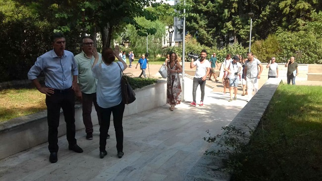 inaugurazione giardino via leopardi