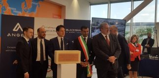 inaugurazione cantiere stabilimento blackshape all'aereporto