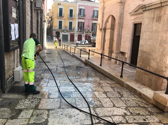 interventi di pulizia a canne della battaglia e nel centro abitato