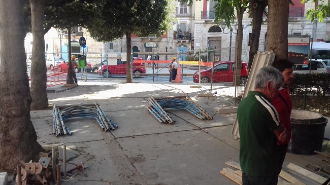 interventi di riqualificazione piazza plebiscito barletta