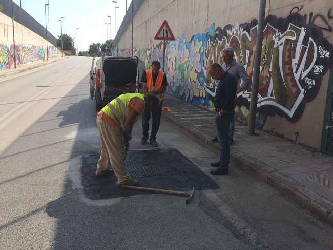 lavori di manutenzione e pulizia dei sottopassi a rischio allagamento