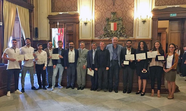 premio aisdet - consegna a palazzo di città