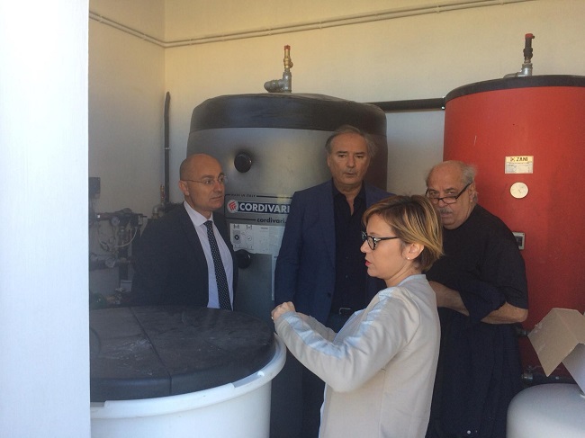 sopralluogo assessore galasso impianto sportivo capocasale