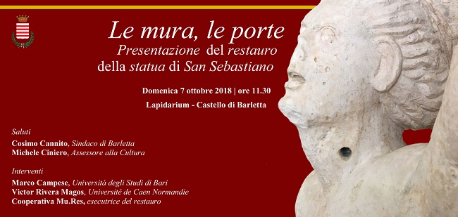 banner presentazione statua in sintesi