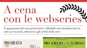 locandina terzo appuntamento con 'a cena con le webseries'