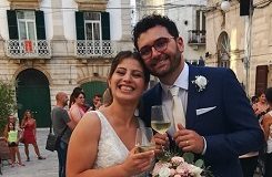 polignano e campanella nel giorno del matrimonio