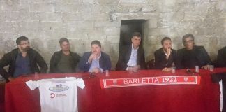 presentazione maglie barletta calcio