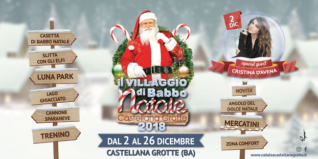 banner villaggio babbo natale 2018