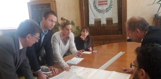 delegazione usa in visita a barletta