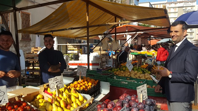 inaugurazione cantiere nuovo mercato di via pitagora