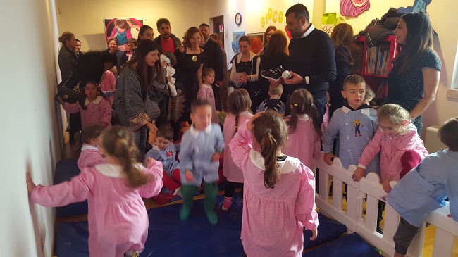 inaugurazione centro per bambinie ragazzi di save the children