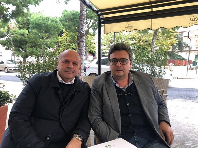 incontro domenico vitto presidente anci puglia e giannicola d'amico vicepresidente cia puglia