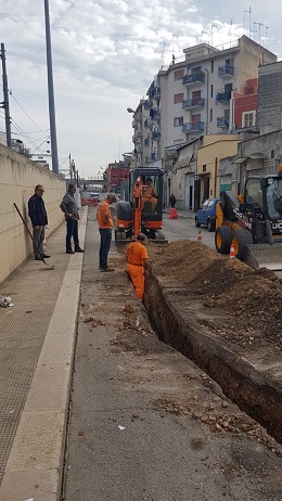 lavori di soppressione passaggio a livello di via milano