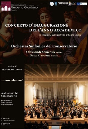 locandina concerto inaugurazione