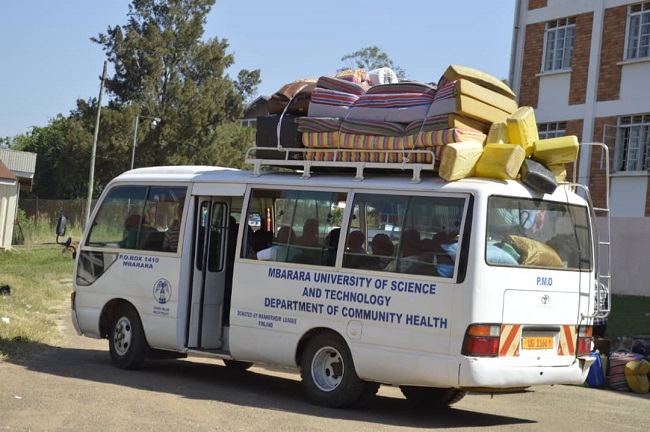 bus mbarara universitary