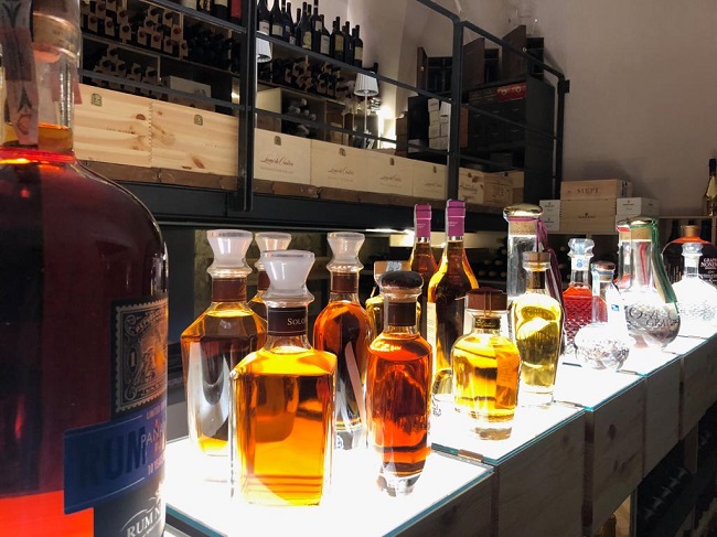 cantina degli spiriti