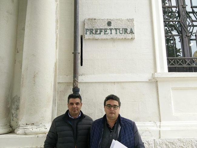 de padova e d'amico in prefettura a br