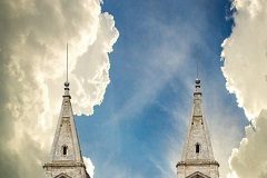 la basilica oggi senza la cupola