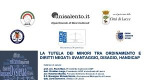 locandina convegno tutela dei minori