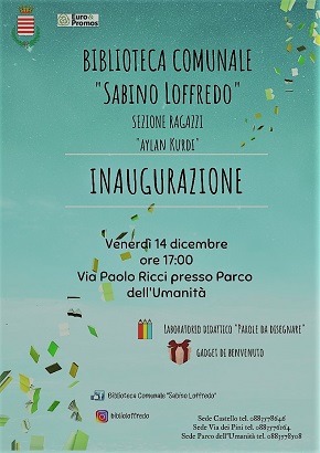 locandina evento inaugurazione