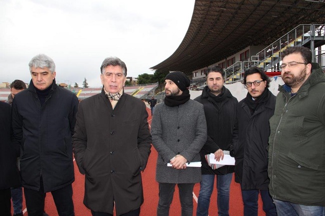 consegna lavori per demolizione tribune stadio 'puttilli'