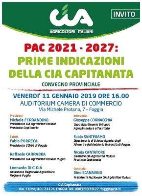 locandina convegno cia capitanata