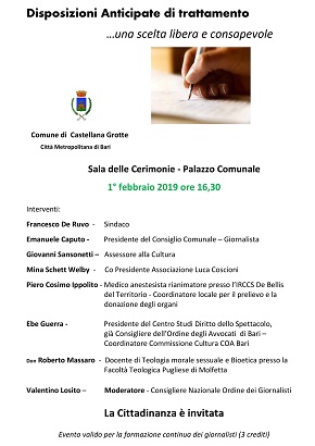 locandina convegno sulle dat