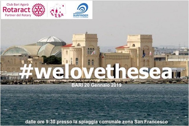 locandina evento 'we love the sea'