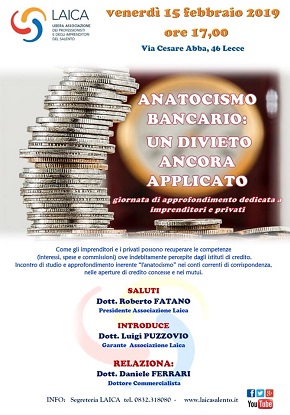 locandina anatocismo bancario