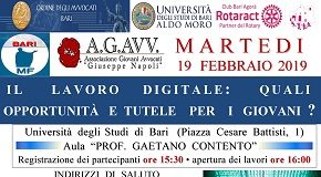 locandina convegno università bari