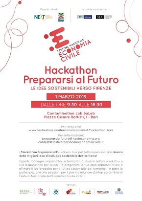 locandina hackathon bari