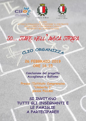 locandina progetto so...stare nell'amica strada