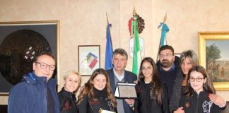 omaggio dell'amministrazione comunale ai protagonisti dello sport