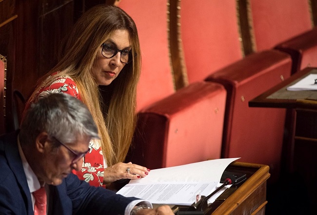 patty l'abbate in senato