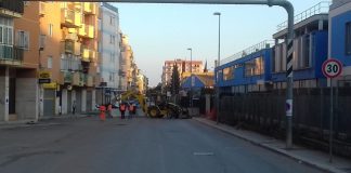 riapertura cantiere passaggio a livello barletta