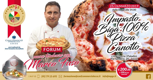banner forum di formazione per pizzaioli