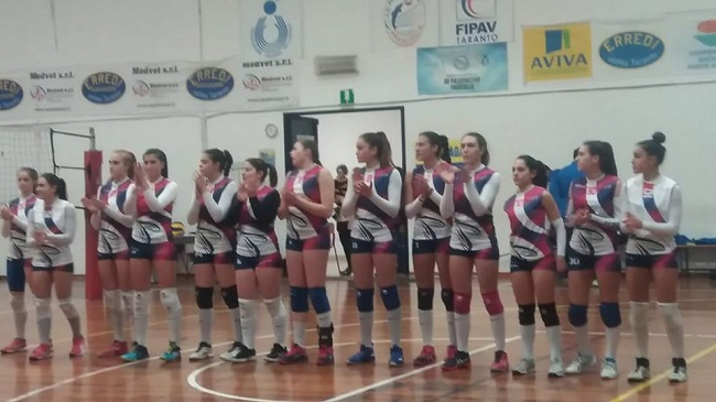 la volleyup sul parquet di taranto