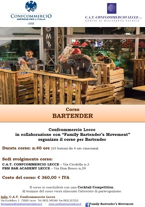 locandina bartender