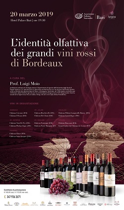 locandina i grandi vini di bordeaux