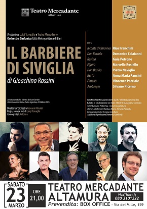 locandina 'il barbiere di siviglia'