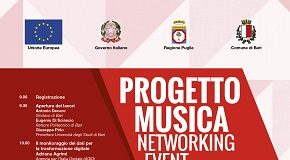 locandina presentazione del progetto musica