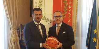 presentazione 25° edizione della supercoppa italiana di pallacanestro