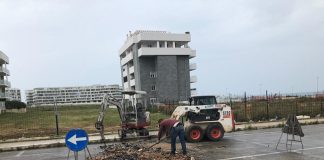 al via i lavori per la posa di 3 pali di p.i. a sant'anna