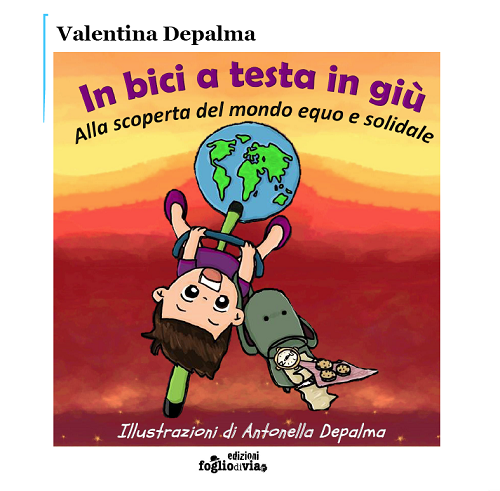 copertina libro 'in bici a testa in giù'