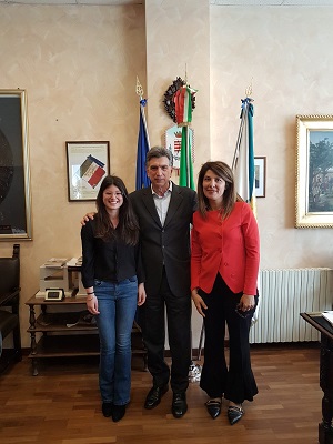 il sindaco incontra la campionessa mariagrazia losurdo