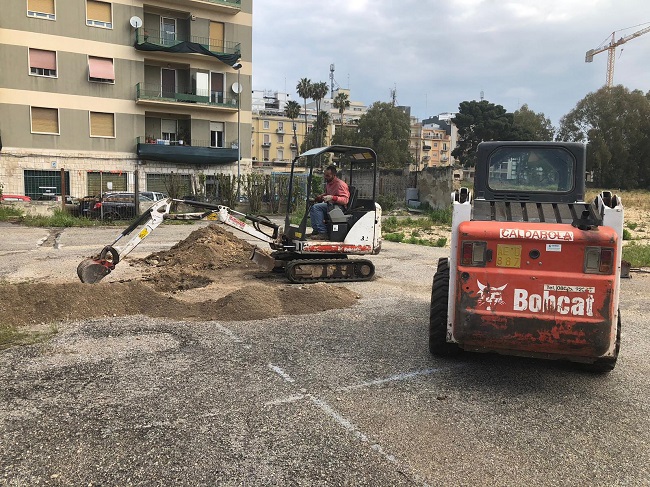 iniziati i lavori per nuova area di sosta corso mazzini