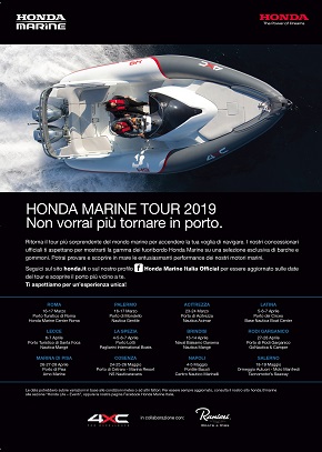 locandina honda marine tour 2019