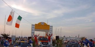 cerimonia di arrivo gallipoli rally del salento 2006