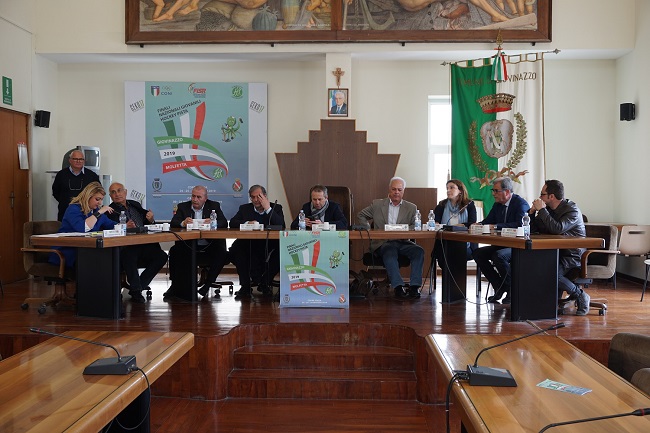 conferenza stampa, aula consiliare - giovinazzo